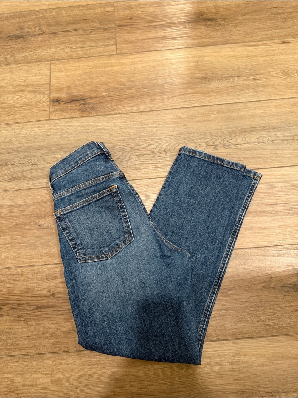Everlane High Rise Straight Jean - Picture 2 of 4